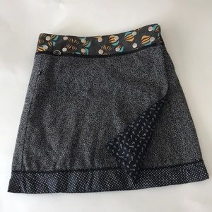 Zand Amsterdam reversible wrap skirt